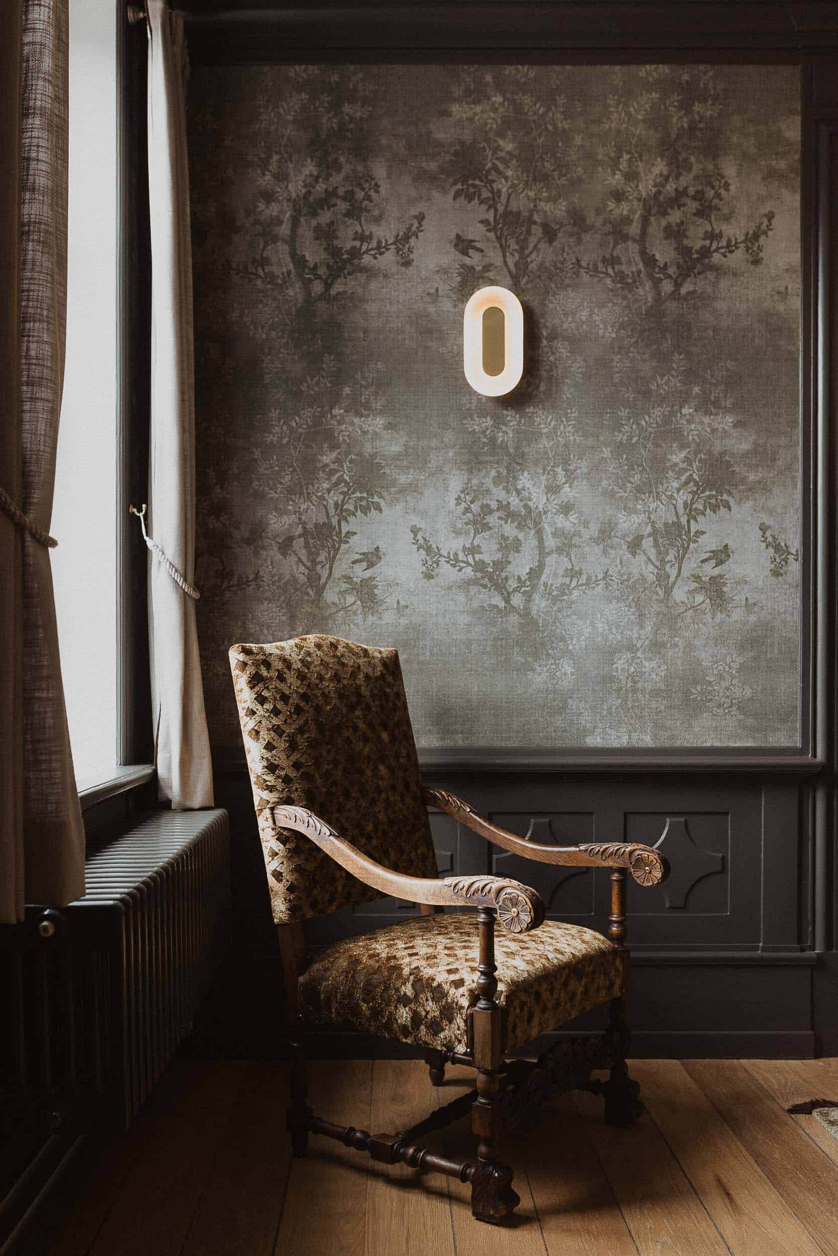 en luksuriøs lenestol